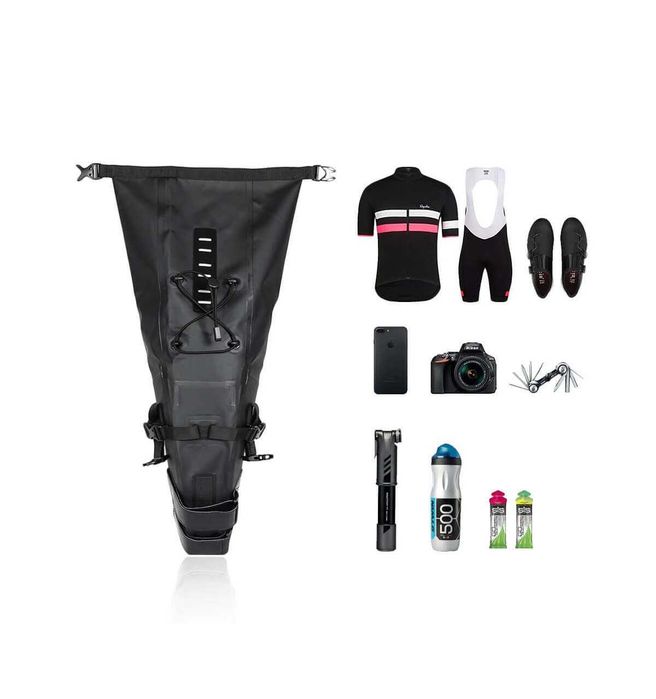 Saddlebag geanta bicicleta bikepacking nou(trek cube giant specialized