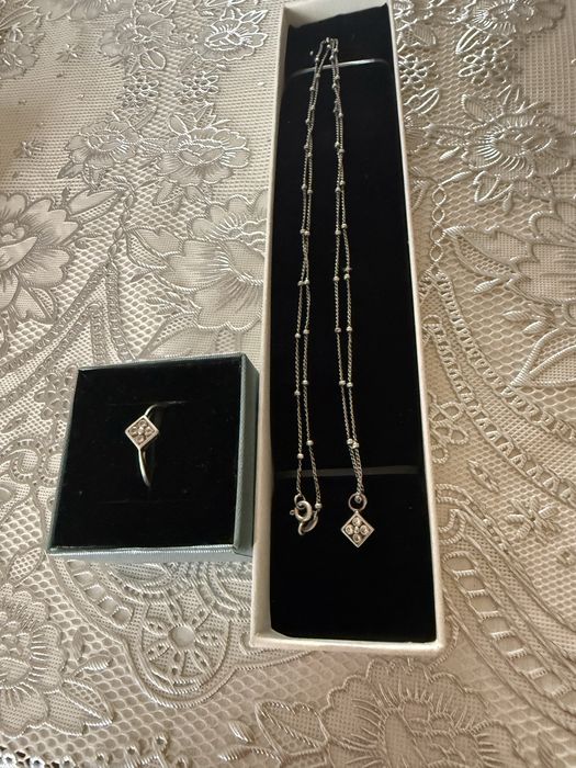 Продаётся серебряная цепочка и колечко