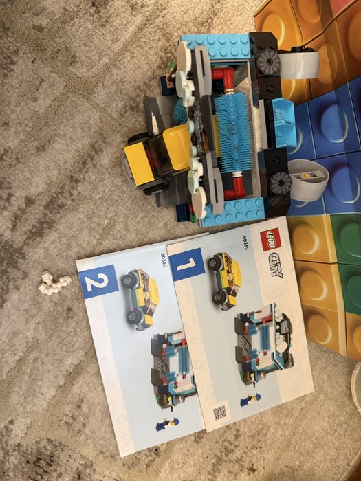 Lego City - spalatorie auto