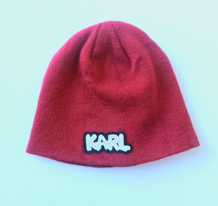 Karl Lagerfeld,зимна шапка, памук и еластан ,58-62см, оригинал