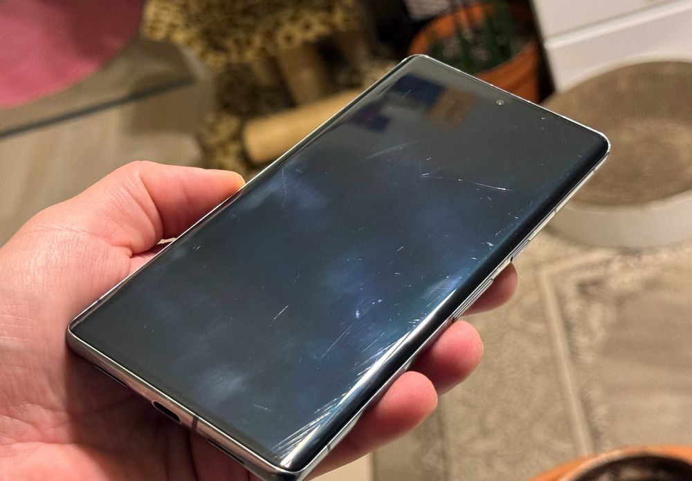 Google Pixel 7 Pro 128GB Obsidian, stare foarte bună de funcționare