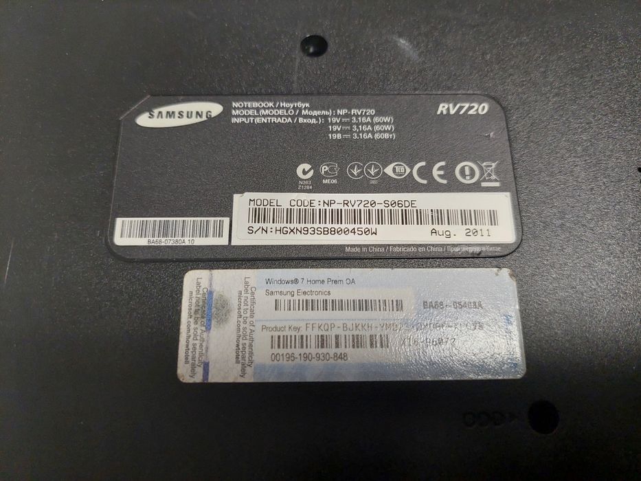 Laptop Samsung 17"