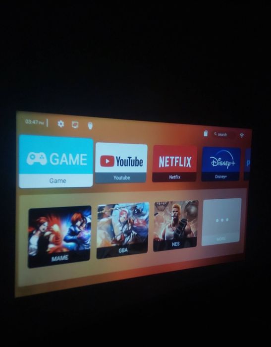 Проектор+джейстик сатылады новый 35мың келісімі бар