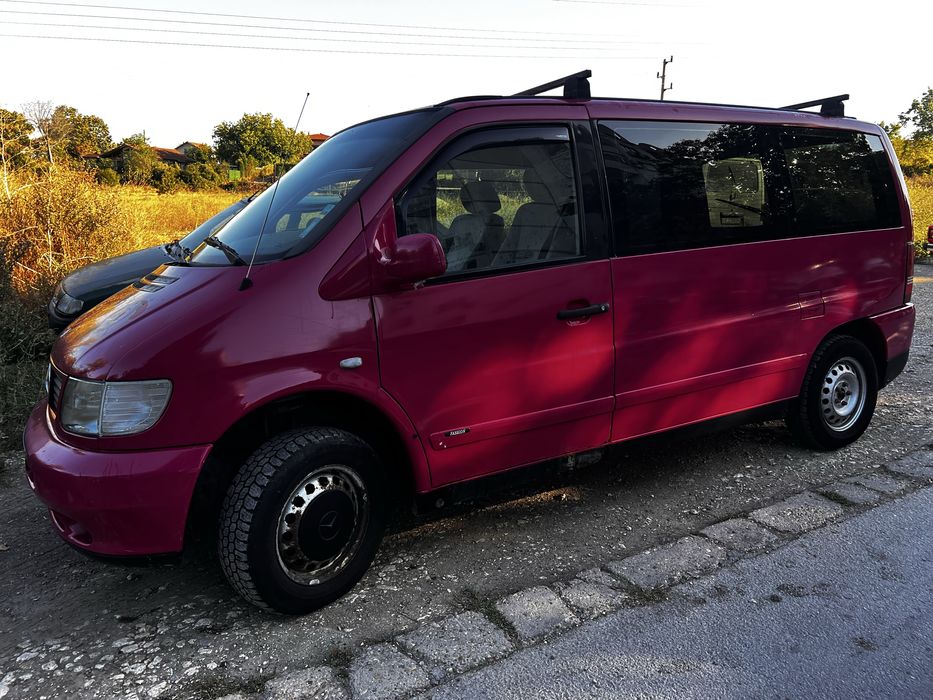 Mercedes Vito v230 Бензин/Газ 1996, 7 места