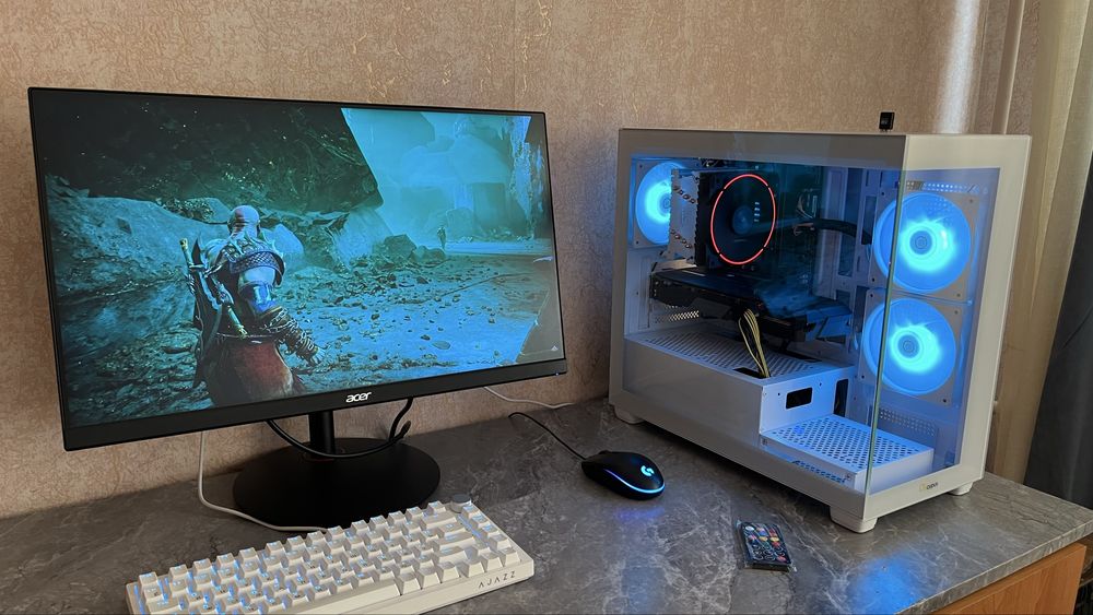 Игровой ПК GTX 1080 8GB / Ryzen 5 2600 / 16GB / Монитор 165Hz