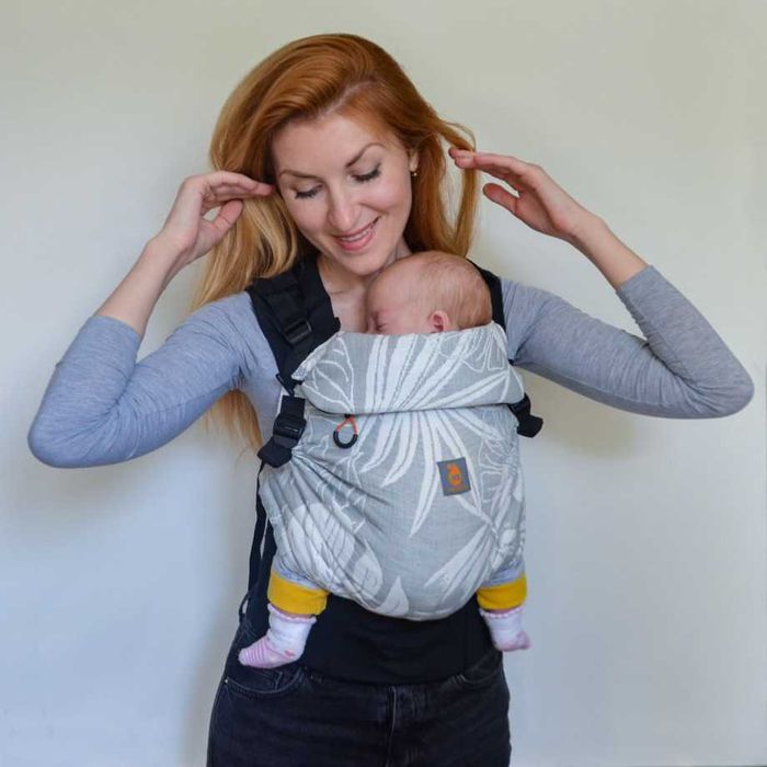 От 2+ месеца | Ергономична раница за бебе Nashsling Combi (100% памук)