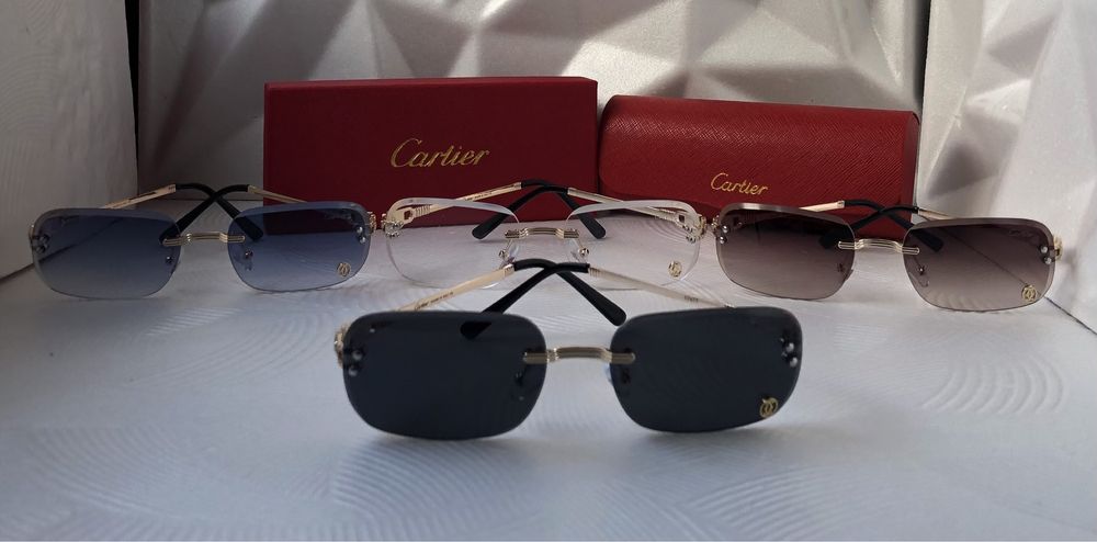 Mъжки Дамски слънчеви очила овални елипса 4 цвята