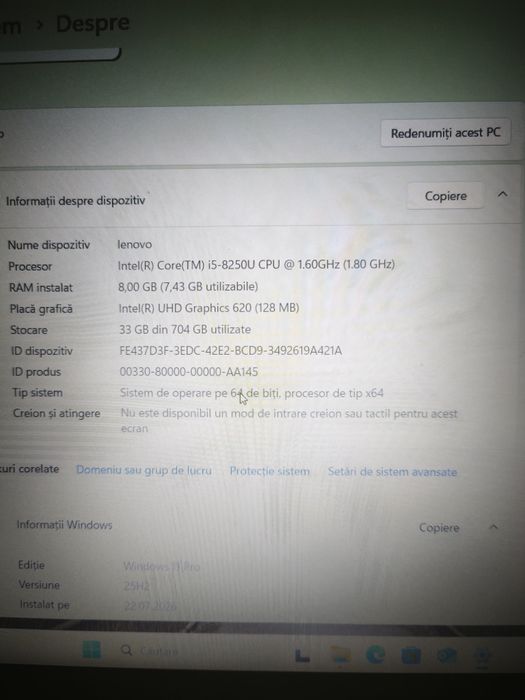 Laptop Lenovo V 330-15IKB