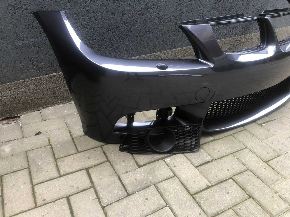 Bara Fata Spalator Far BMW E90 An 2005-2008 Aspect M Vopsita Gri