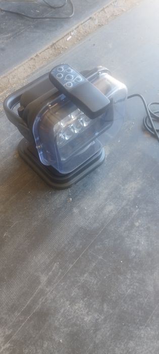 Боен фар диоден с дистанционно, LED фар, 12V/24V, 50W
