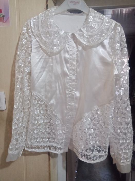 Продам школьные рубашки и сарафан для девочки 38 размер