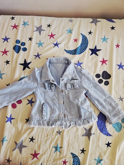 Детско дънково яке Guess