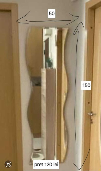 Vand dulap, mobilier in stare buna