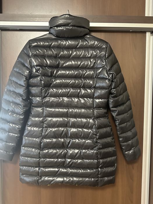 Черна грейка с гъши пух