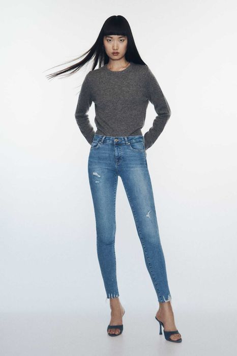 дамски дънки и бермуди ZARA