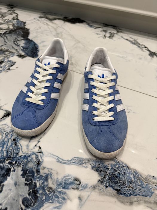 Adidas gazelle синий