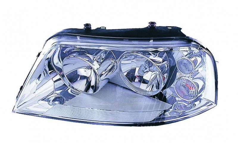 Far Seat Alhambra 02.2001-06.2010, Vw Sharan (7M) 04.2000-04.2010 TYC stanga/dreapta, tip bec H1+H7, culoare rama argintiu