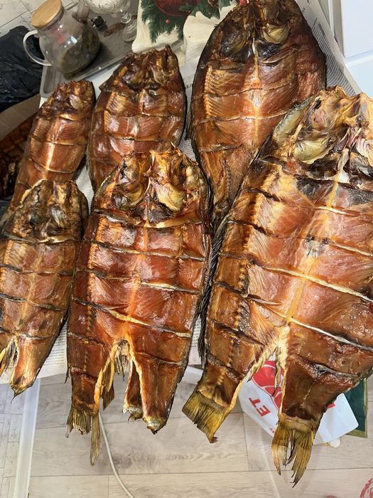 Копченая рыба вкусная
