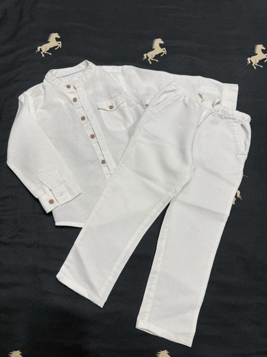 Рубашка брюки лён