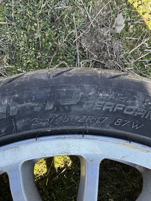 Jante Alfa Romeo R17 cu cauciucuri de vara in stare buna