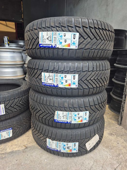 4 Anvelope M+S IARNA - 215/50/17 95V XL - Michelin Alpin 6 - NOU - DOT 2019 !