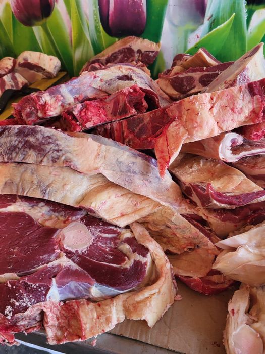 Мясо говядины частями