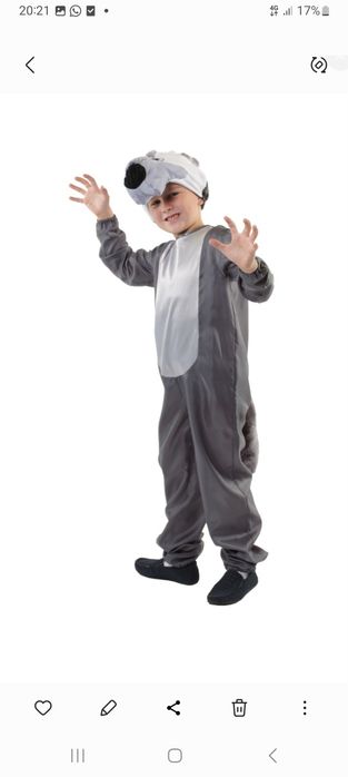 Костюм мышки на прокат