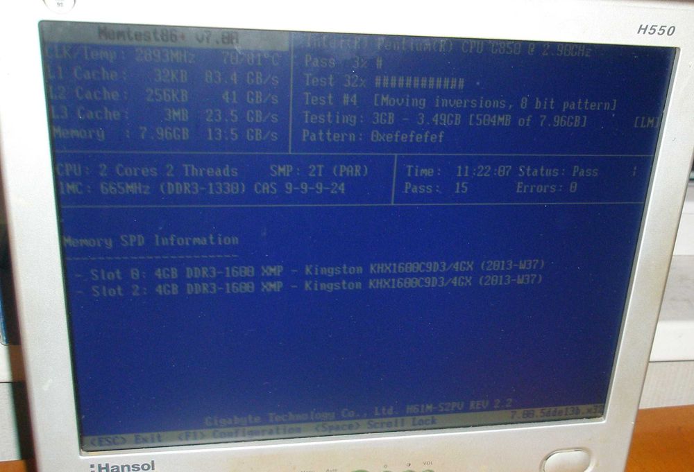 За Офис: Dual Pentium G850, HD 5550 , 8GB , SSD 120GB, 420W