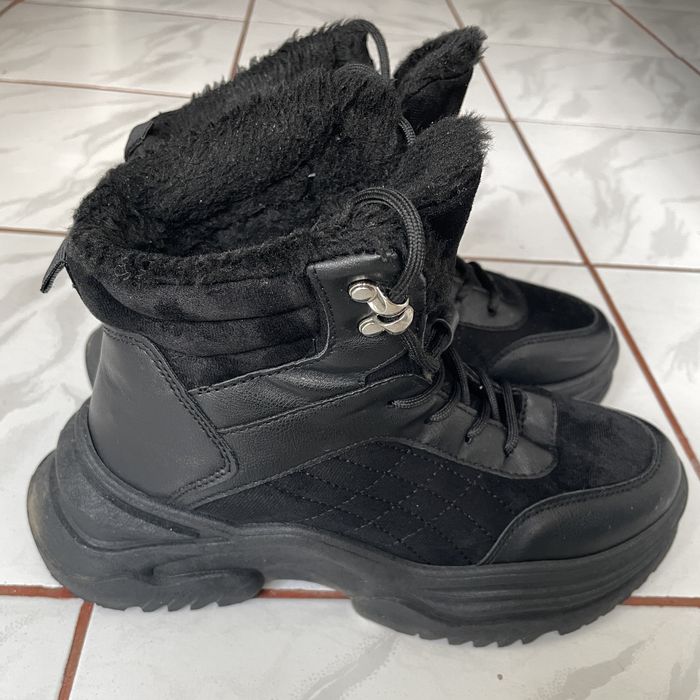 Ghete de iarnă cu blăniță 38 Sinsay, pantofi, sneakers