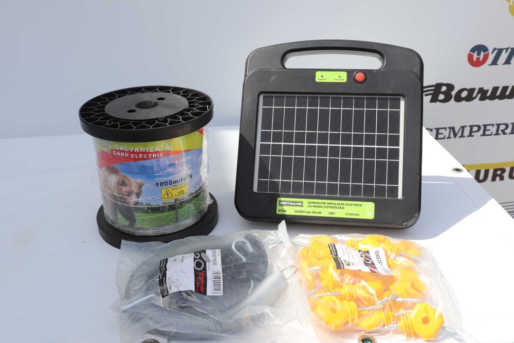 gard electric generator izolatori rola fir sarma galvanizata cheie de intis firul