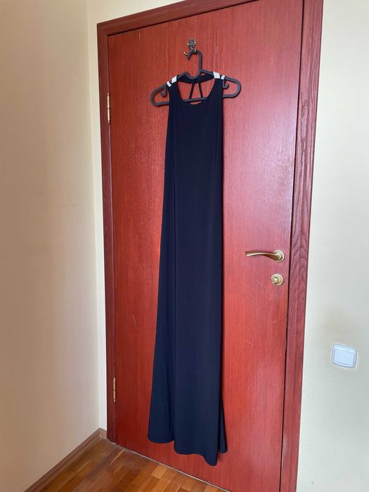 ASOS low back maxi with diamante straps dress, EU 38, UK 10