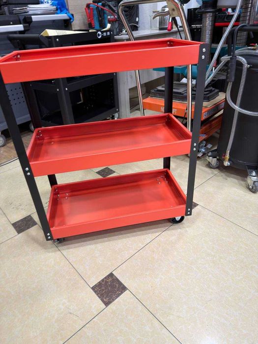 Инструментальная тележка AUTO TOOLS для автосервиса (3 полки)