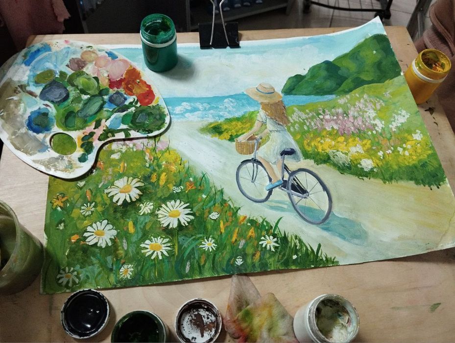 Рисунки в садик и школы