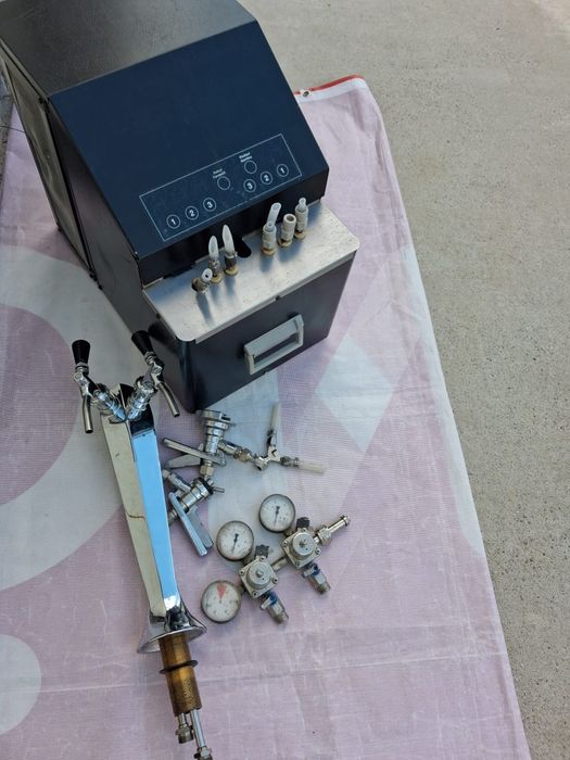 Răcitor de bere / Dozator de bere cu 3 serpentine,3 iesiri