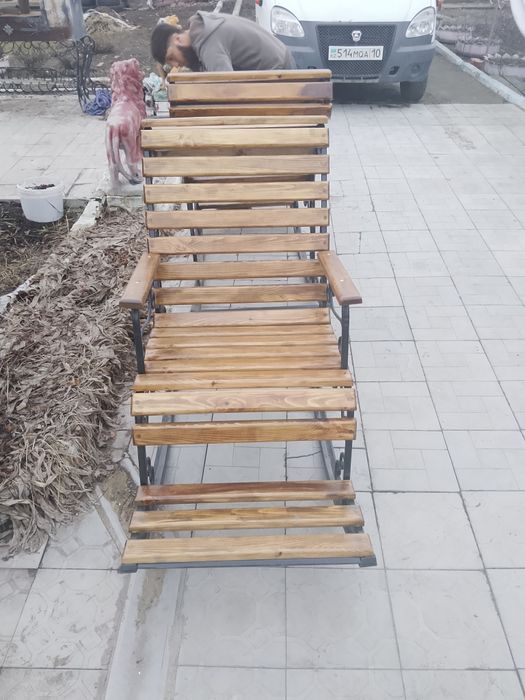 Кресло качалка для дачи