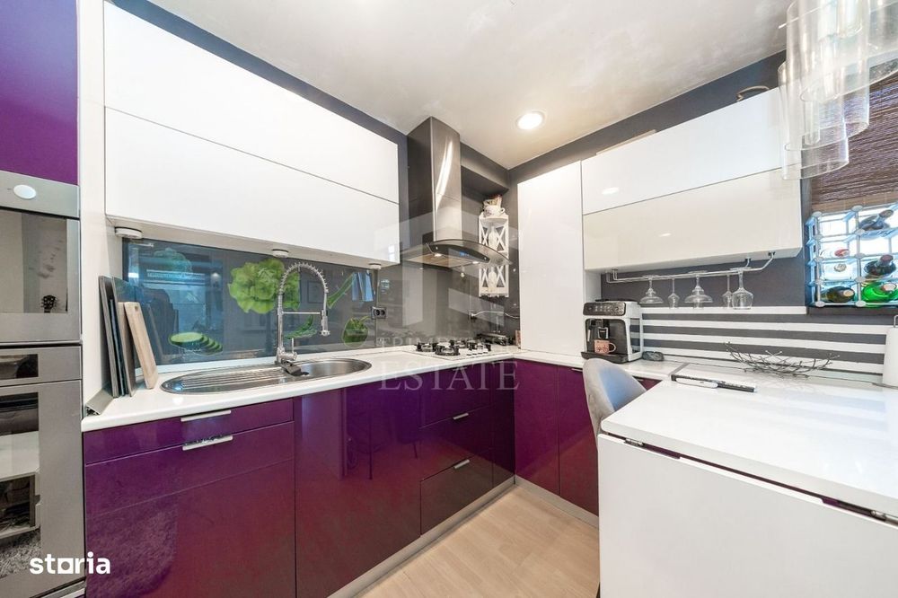 Sânpetru-Apartament cu 3 camere+terasa 20 mp