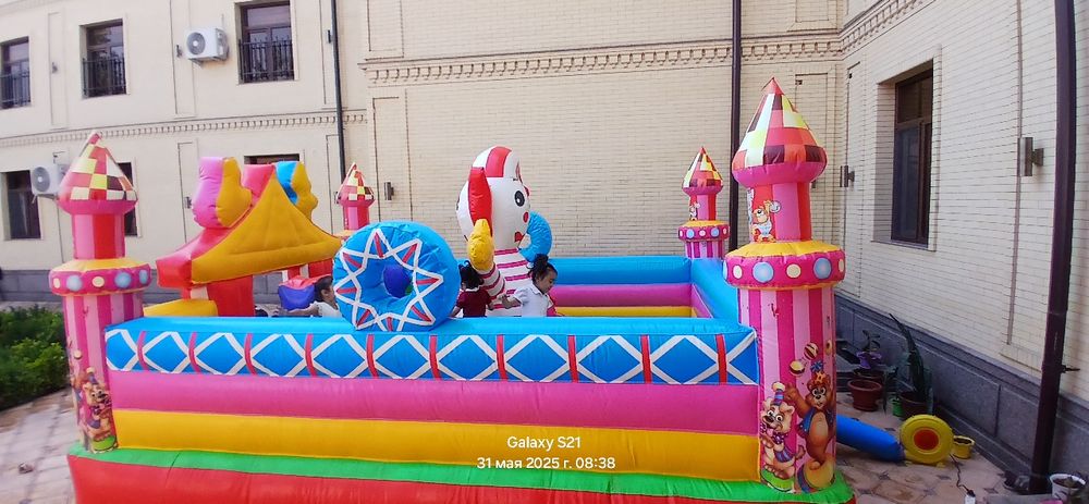 Bolalar uchun batut sotiladi SROCH Размер:4*5
Калинлиги:0,58
Мото