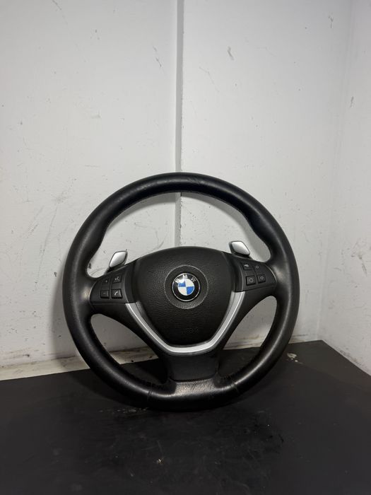 Volan BMW X5 E70 cu padele Volan BMW X6 E71 padele
