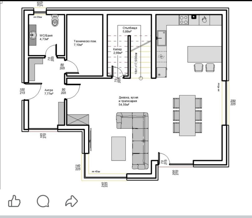 Продава се Къща в Варна, м-т Траката - 208 кв.м за 1030 €/кв.м - Снимка #3