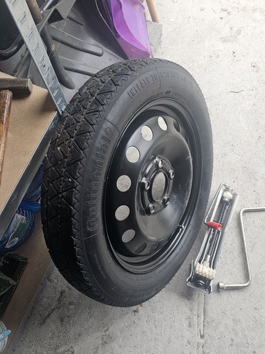 Roți rezervă Slim BMW 16" cu 5x120 și 18" cu 5x112 VW Audi Skoda Seat