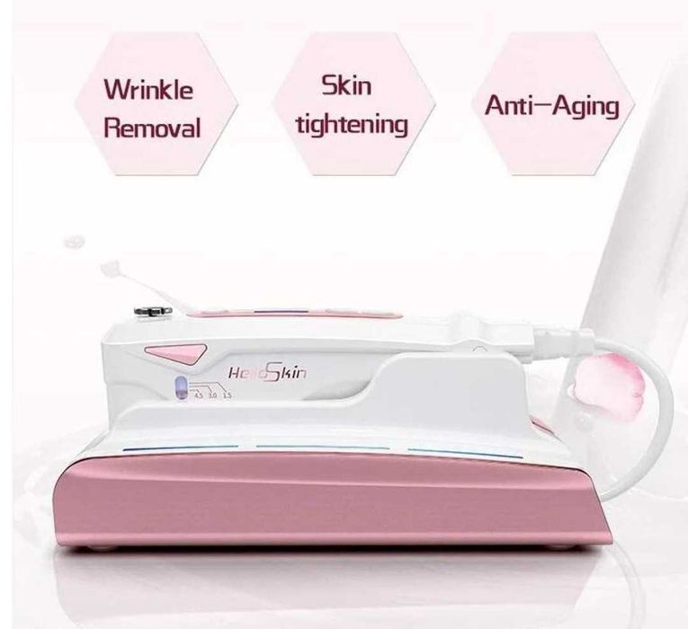 Hello Skin Хайфу апарат за дълбок фейс лифтинг и подмладяване