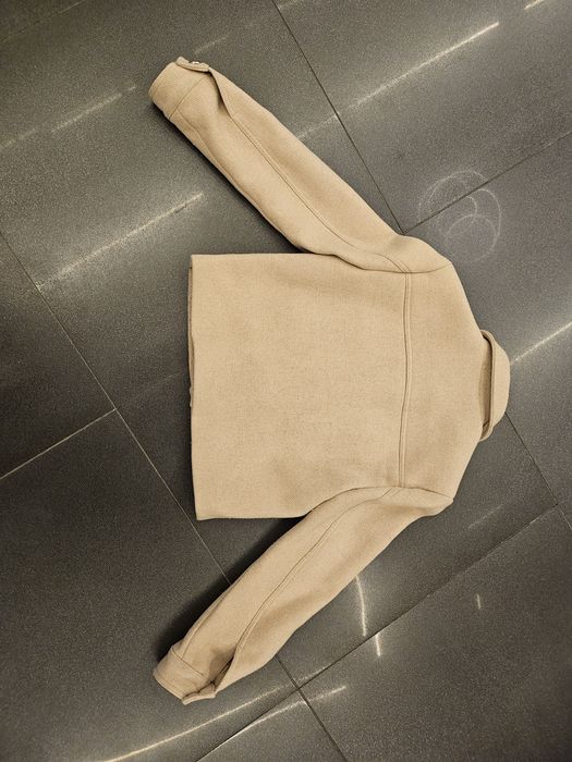 ZARA Wool Blend CROPPED Coat палто S-38