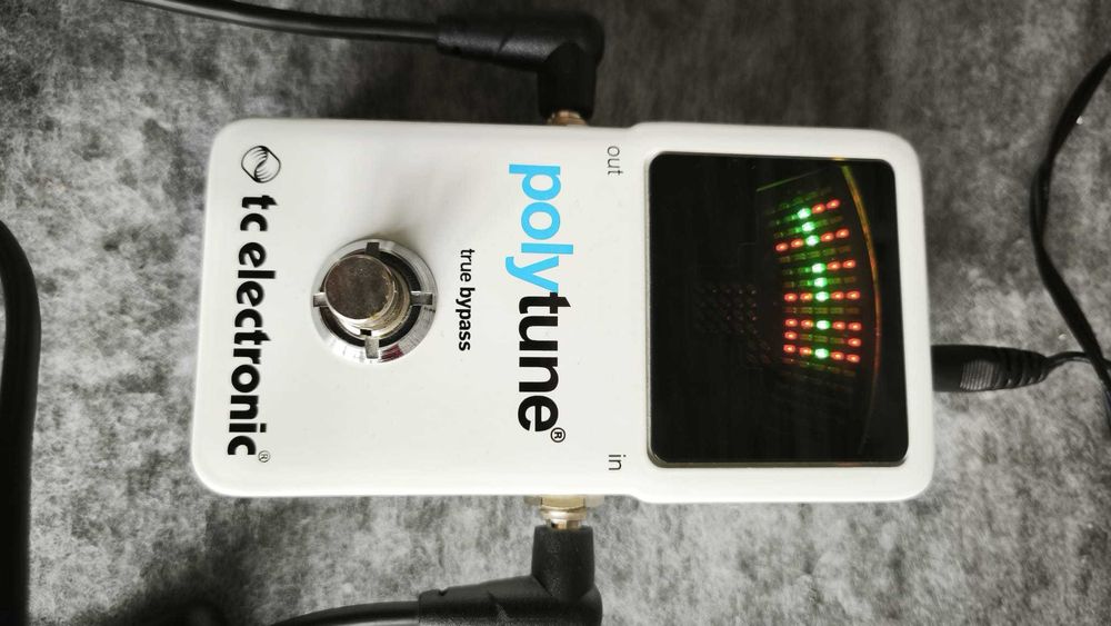 Pedala chitara TC Electronics POLYTUNE Tuner Acordor - Garantie