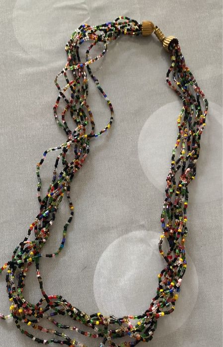 Жемчуг бусы, серебро