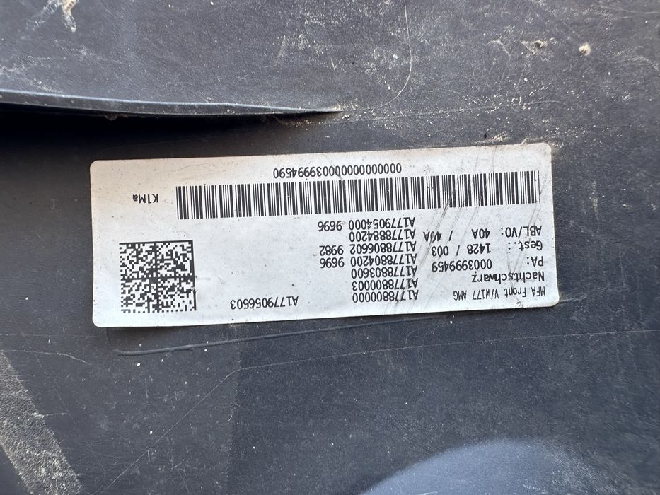 Bară față mercedes a class w 177..