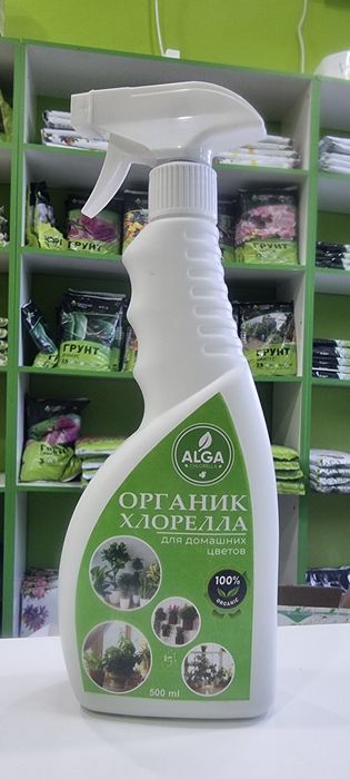 Хлорелла живая. Органическое удобрение.