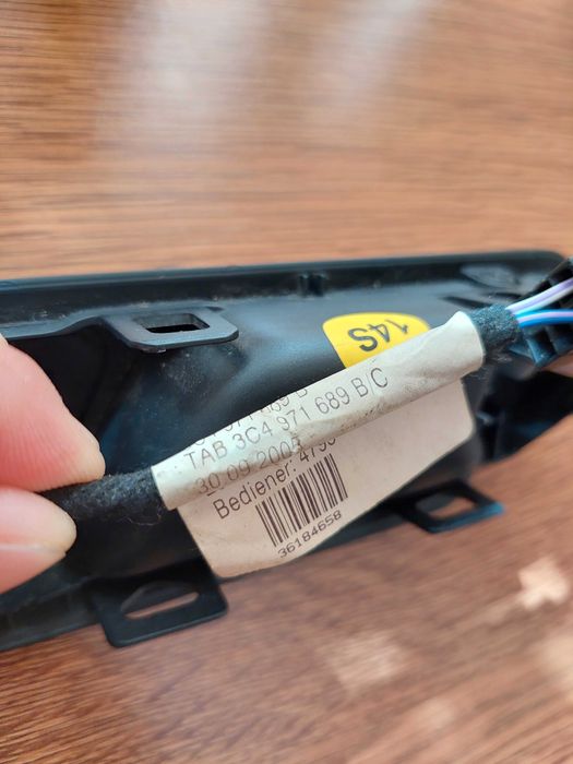 Maner interior usa dreapta spate vw passat b6 3c4839114