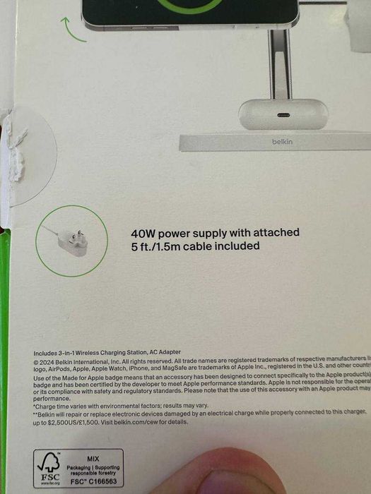 Belkin зарядный станция
