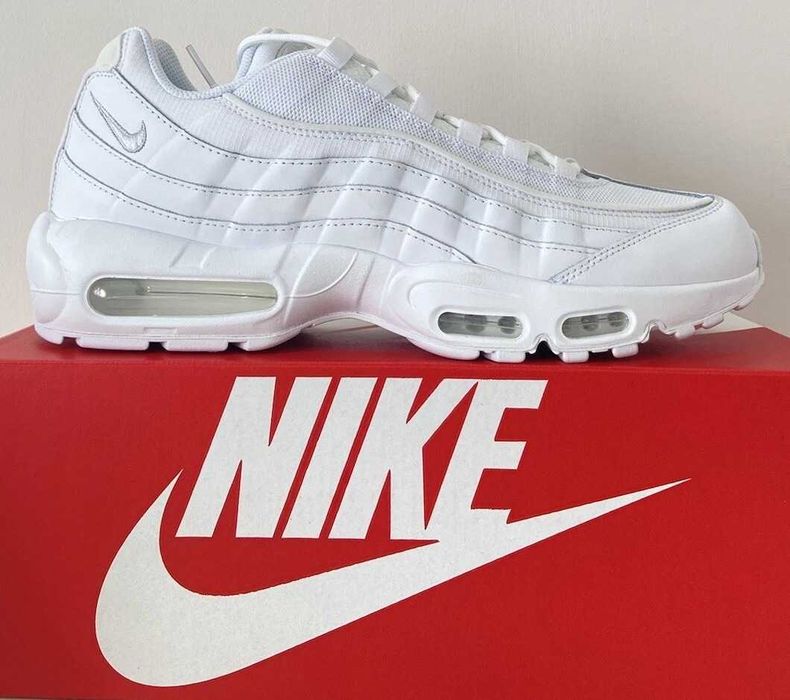 Nike Air Max 95 Triple White (от/до 40-45 номер)