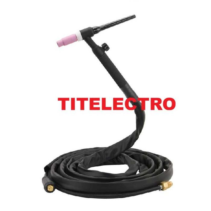 Pistolet TIG WIG SR17-V lungime 4 metri, cu ventil (robinet)